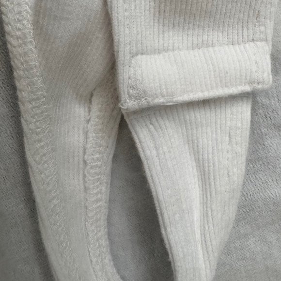 Free People Intimately, White Ribbed Fabric Bodysuit, Size: XS, NWOT/NEW - Picture 12 of 14